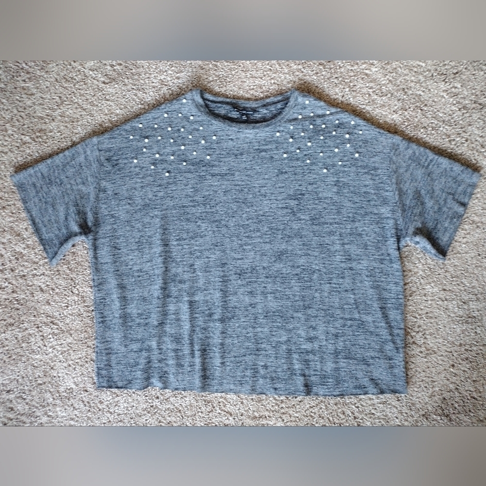 Zac & Rachel Pearl Accent Shirt